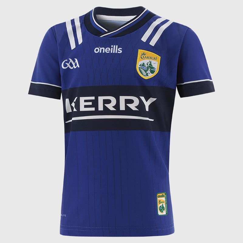 O’Neills Royal Kerry GAA Kids' Alternative Jersey 2025 by O’Neills.