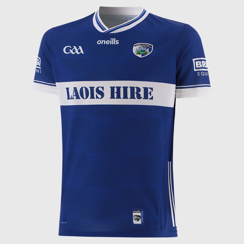 Royal Official Laois GAA Home Jersey 2025 by O’Neills.