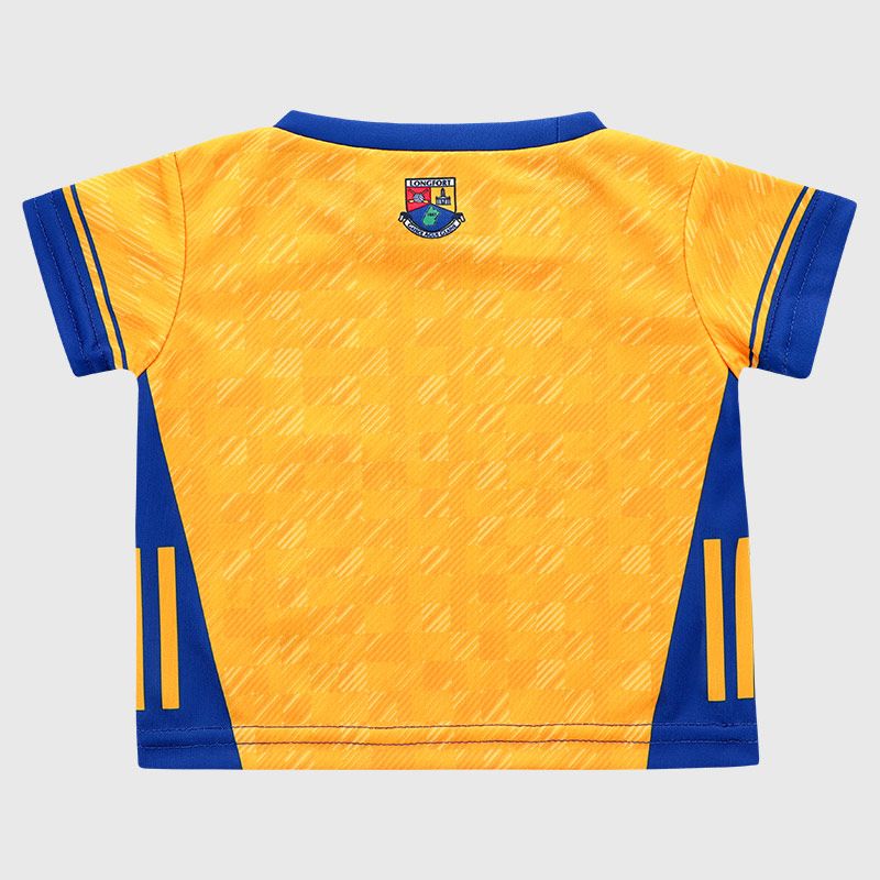 O’Neills Amber Longford GAA Baby Alternative Jersey 2025 by O’Neills.