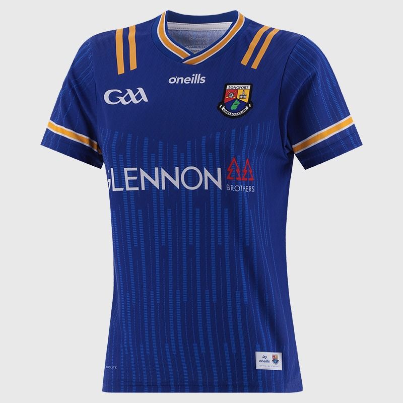 Royal Longford GAA Women’s Fit Home Jersey 2026 from O’Neills.