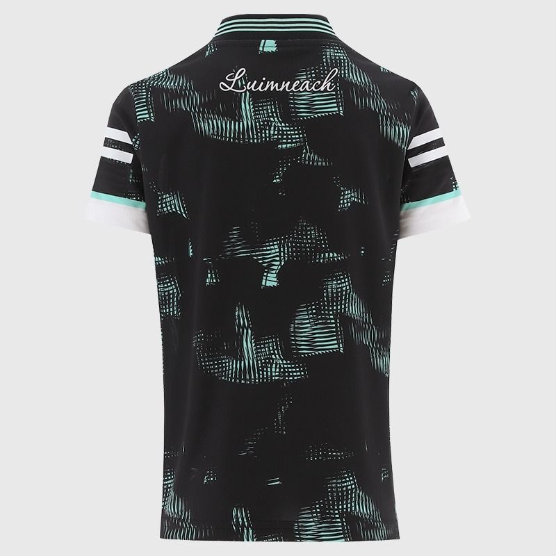 Black Limerick GAA Kids' Alternative Jersey 2026 from O’Neills.