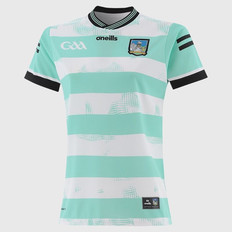 White Limerick GAA Women's Alternative Goalkeeper Jersey 2026 from O’Neills.
