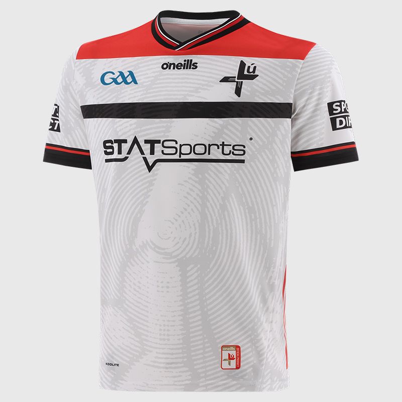 O’Neills White Louth GAA Alternative Jersey 2025 by O’Neills.