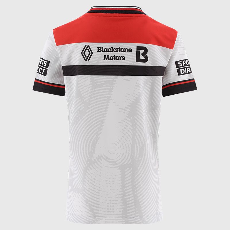 O’Neills White Louth GAA Kids' Alternative Jersey 2025 by O’Neills.