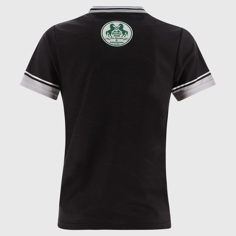 O’Neills Black Meath GAA Women's Goalkeeper Jersey 2025 with ribbed crewneck by O’Neills.