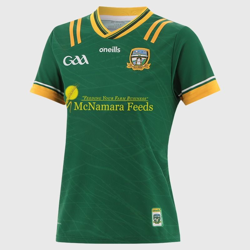 Bottle Meath GAA Hurling Women’s Fit Home Jersey 2026 from O’Neills.