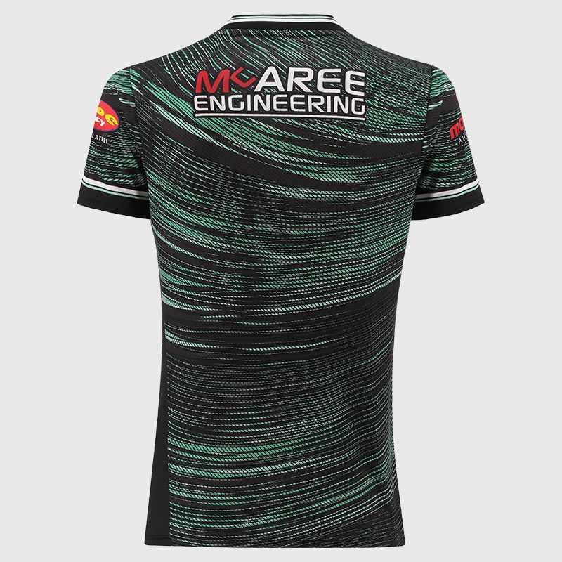 Black / Green Monaghan GAA Women's Fit Goalkeeper Jersey 2026 from O’Neills.