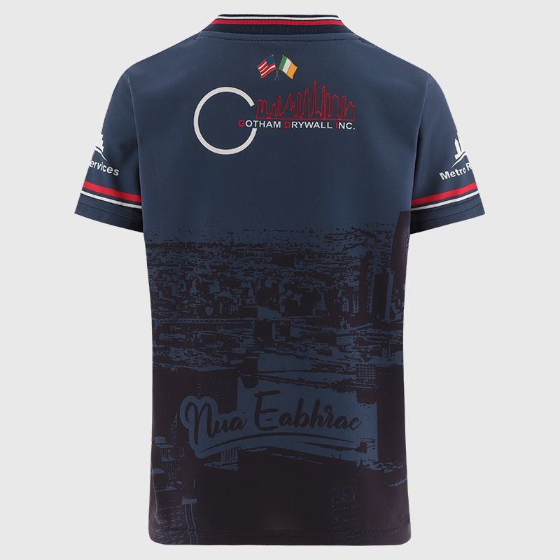Navy New York GAA Kids' Alternative Jersey 2025 by O'Neills 