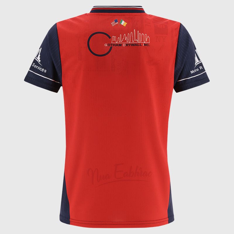 Red Shadow / Navy / White New York GAA Women Goalkeeper Jersey 2025 from O’Neills Sportswear
