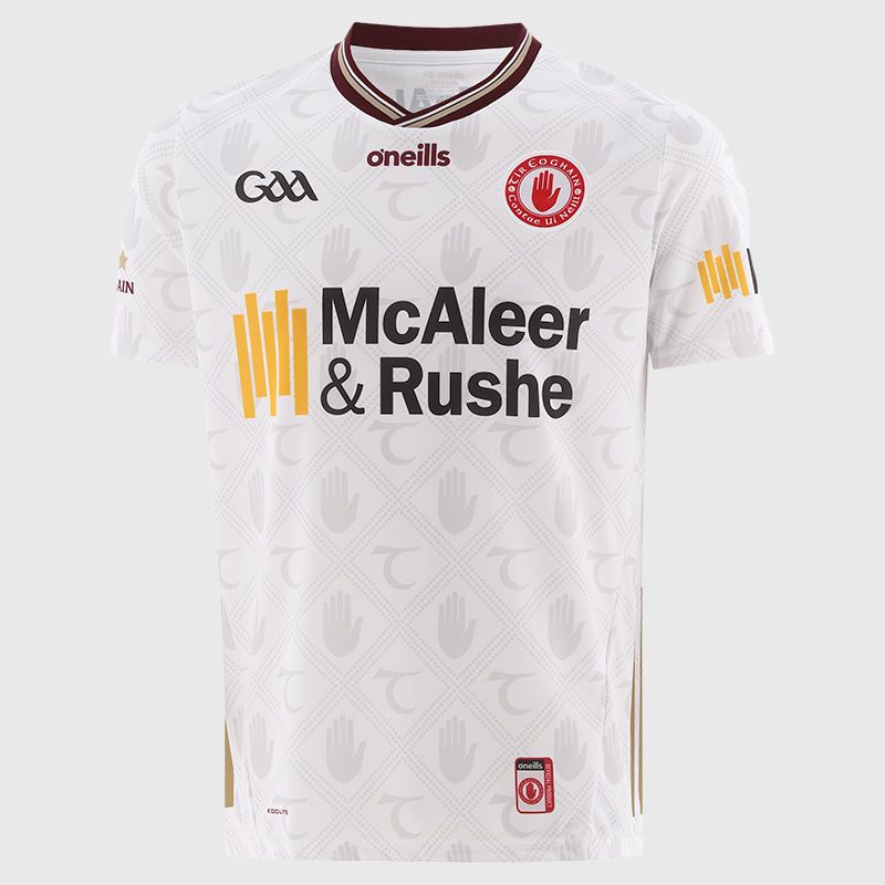 O’Neills White Tyrone GAA Men's Alternative Goalkeeper Jersey 2025 by O’Neills.
