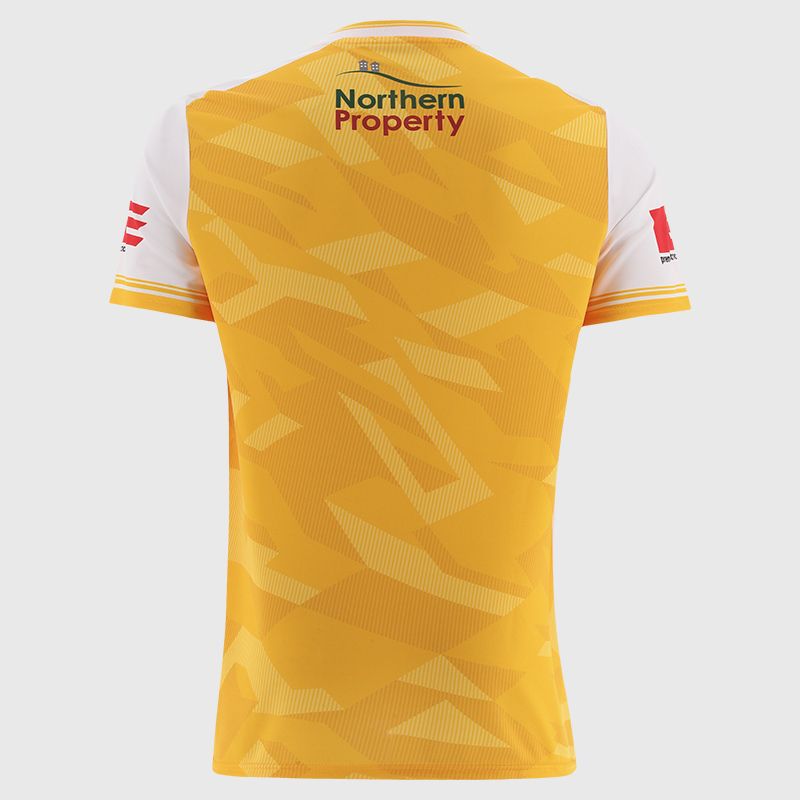 O’Neills Amber Antrim GAA Women's Home Jersey 2025 by O’Neills.