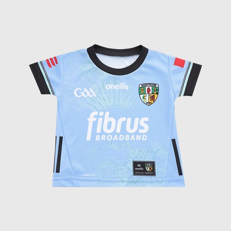 Sky Antrim GAA Infant Alternative Goalkeeper Jersey 2026 from O’Neills.