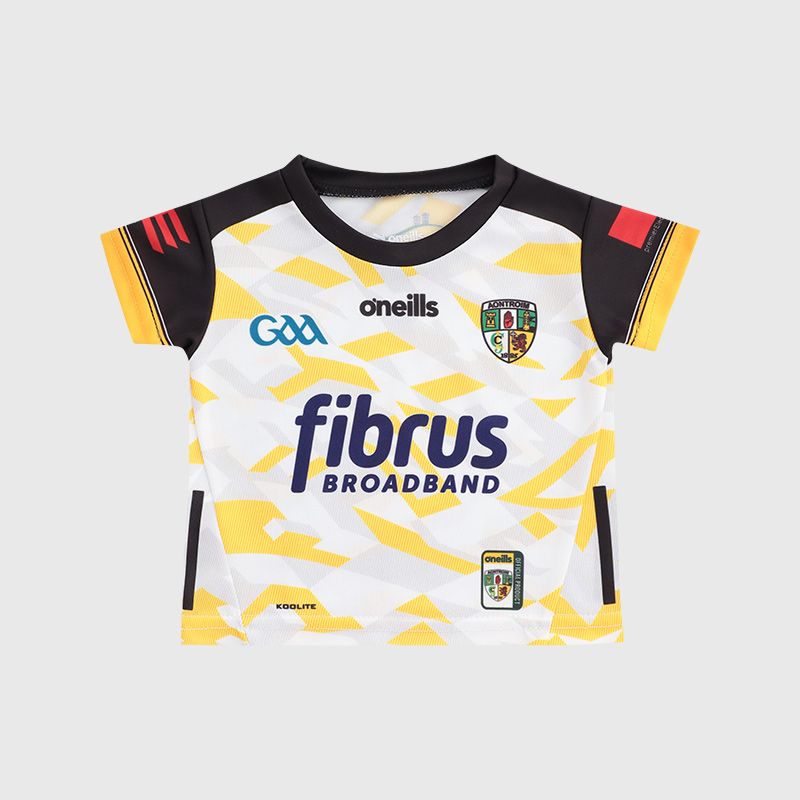 O’Neills White Antrim GAA Baby Goalkeeper Jersey 2025 by O’Neills.