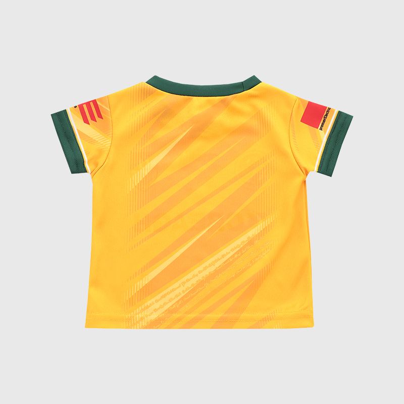 O’Neills Amber Antrim Baby Camogie Home Jersey 2025 by O’Neills.