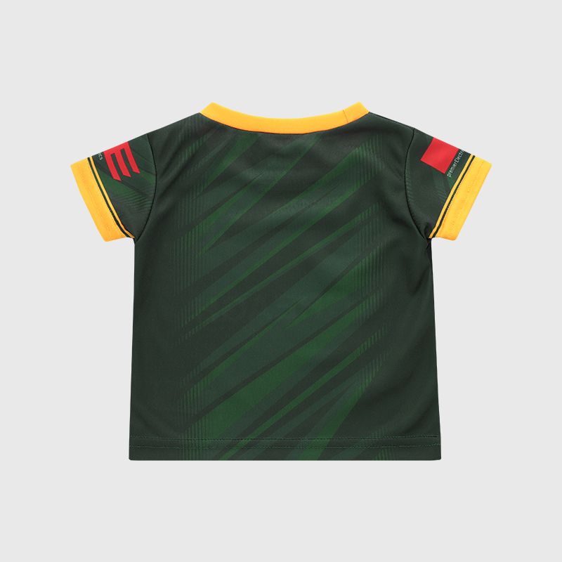 O’Neills Green Antrim Camogie Infant Away  Jersey 2025 by O’Neills.