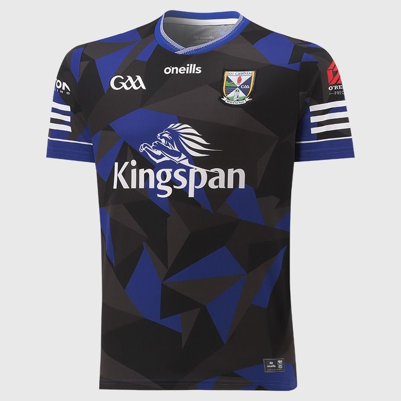 Black / Royal Cavan GAA Alternative Jersey 2026 from O’Neills.