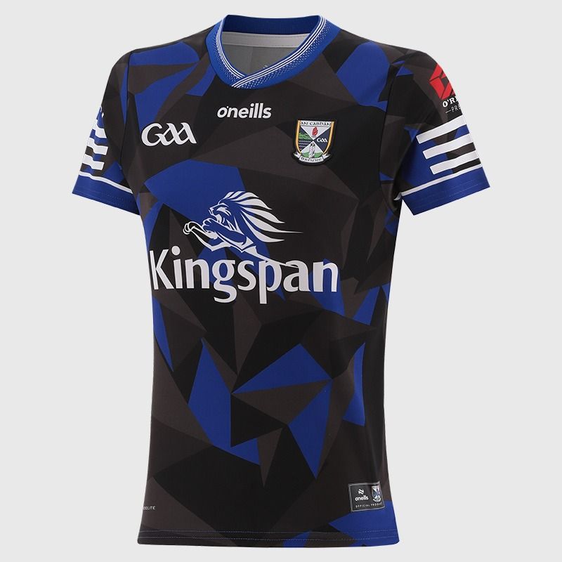 Black / Royal Cavan GAA Women's Alternative Jersey 2026 from O’Neills.