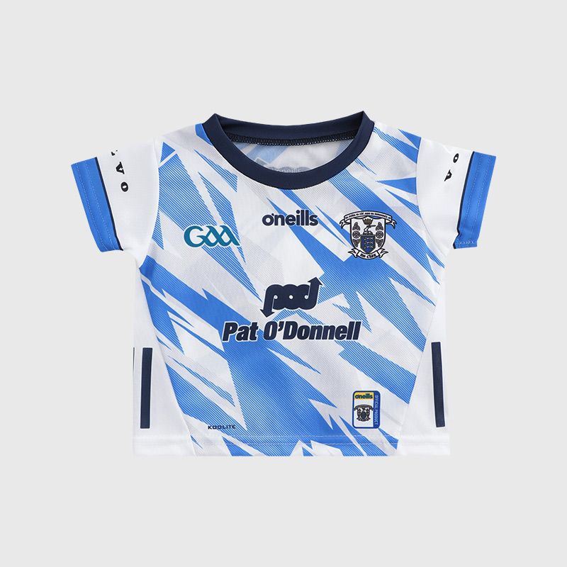 White Clare GAA Baby Alternative Goalkeeper Jersey 2025 by O’Neills.