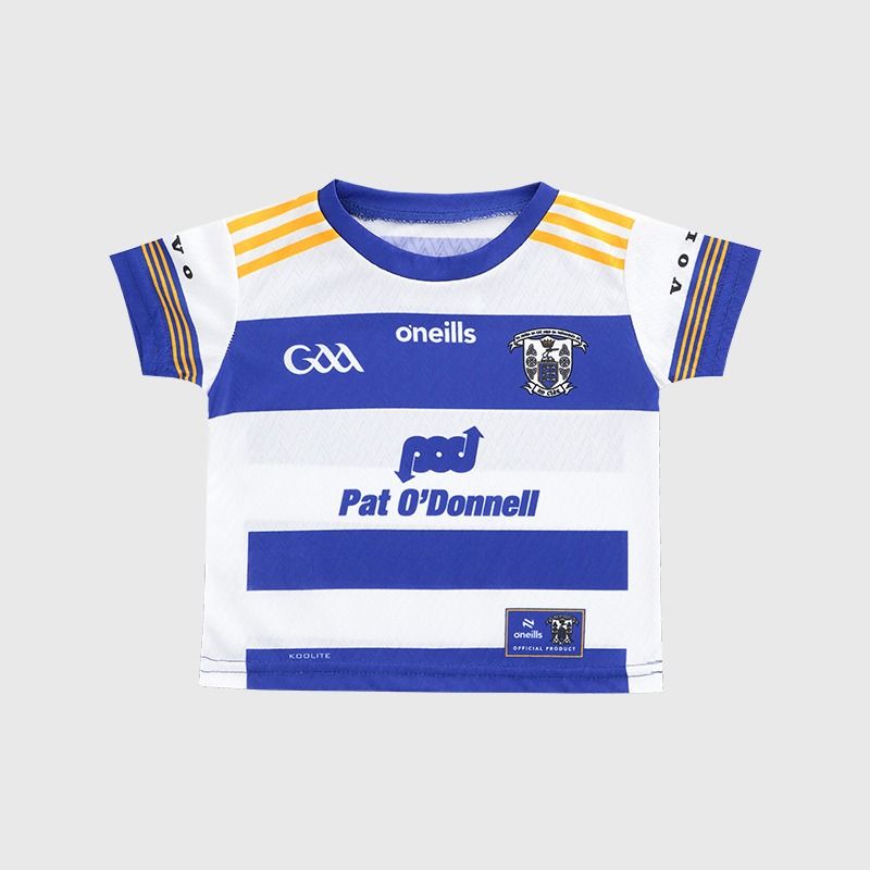 Royal / White Clare GAA Infant Alternative Goalkeeper Jersey 2026 from O’Neills.