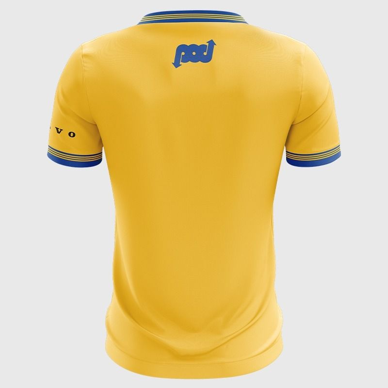 Yellow Clare Camogie Kids' Home Jersey 2025 from O’Neills.