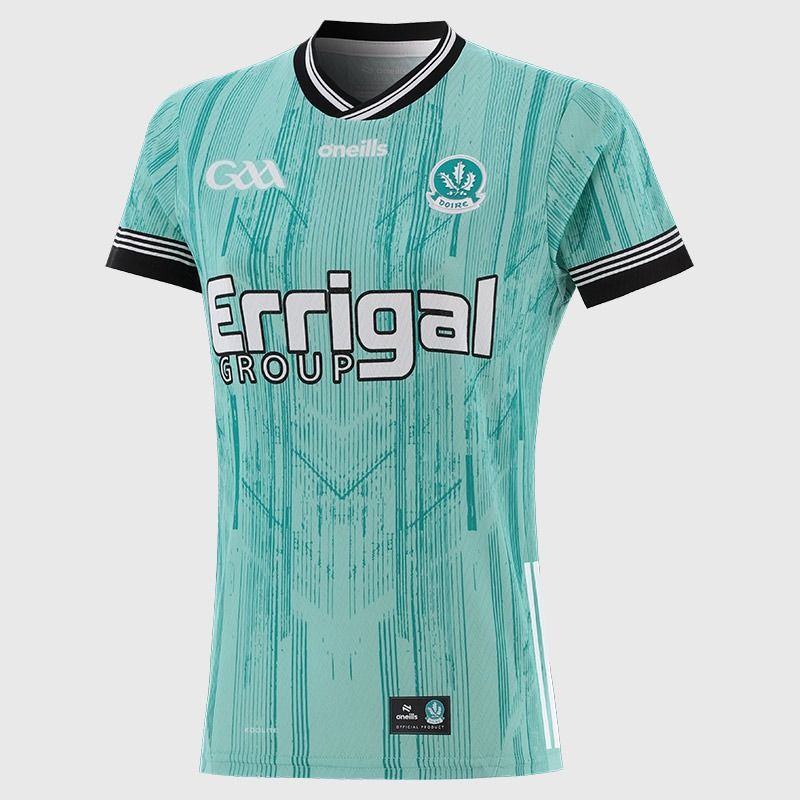 Green Derry GAA Women’s Fit Goalkeeper Jersey 2026 from O’Neills.