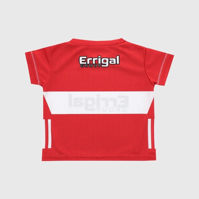 Red Derry GAA Infant Home Jersey 2026 from O’Neills.