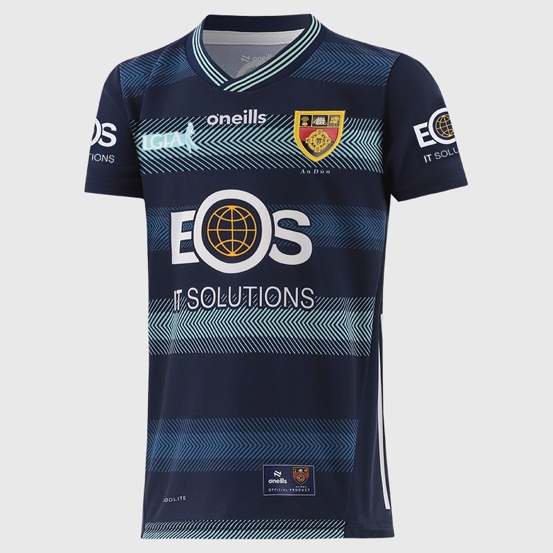Navy Down LGFA Kids’ Alternative Jersey 2025 from O’Neills.