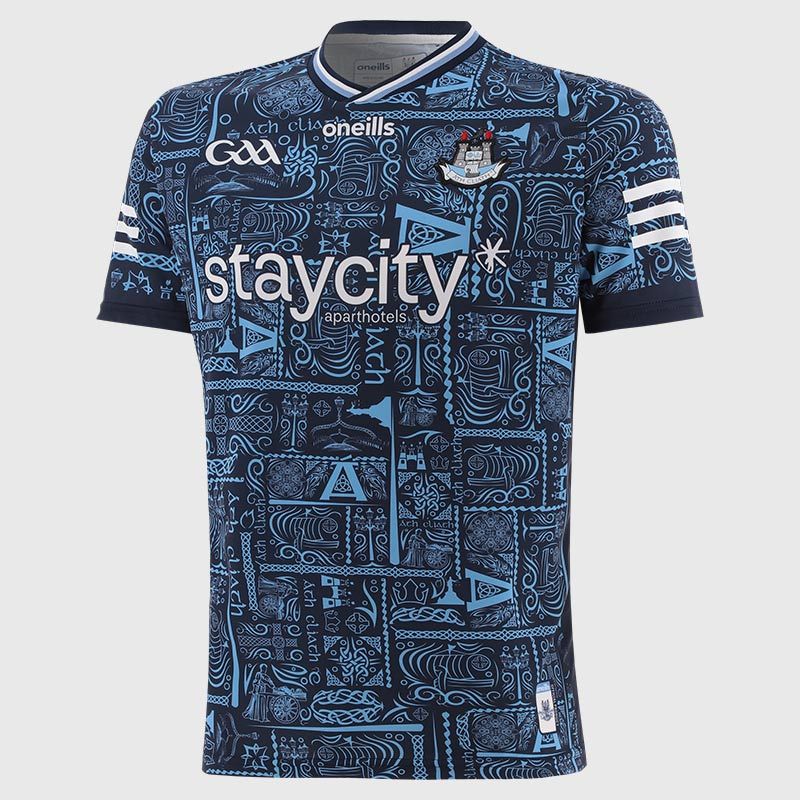 Navy Dublin GAA Men's Alternative Goalkeeper Jersey 2025 from O'Neills.