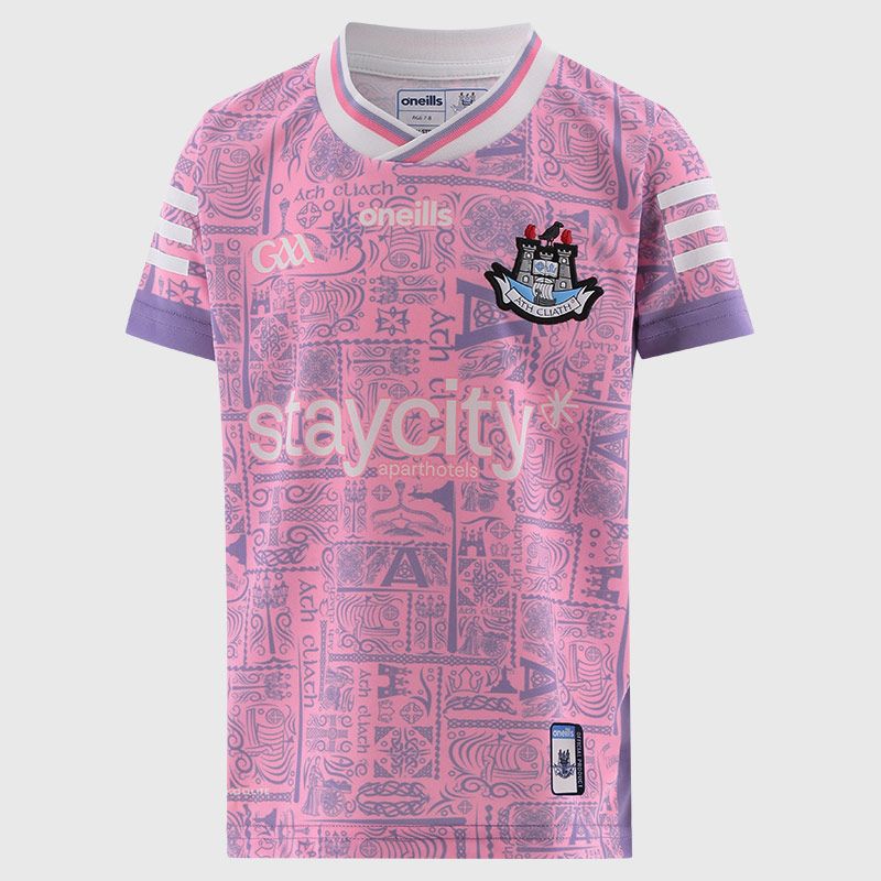 Purple Dublin GAA Kids' Alternative Jersey 2025 by O’Neills.