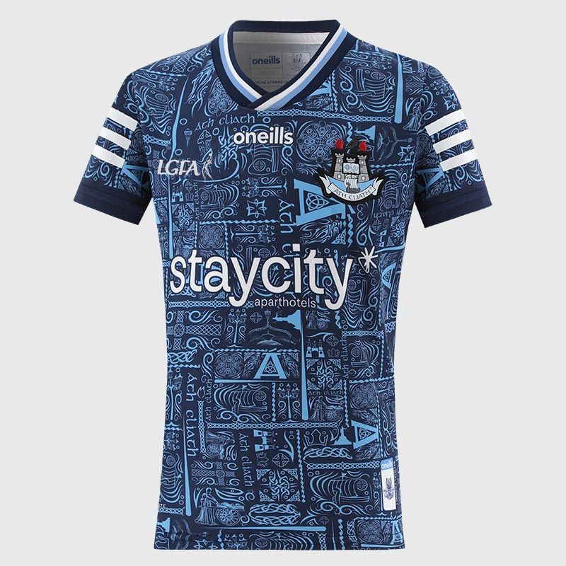 Blue O’Neills Dublin LGFA Kids' Alternative Goalkeeper Jersey 2025 by O’Neills.