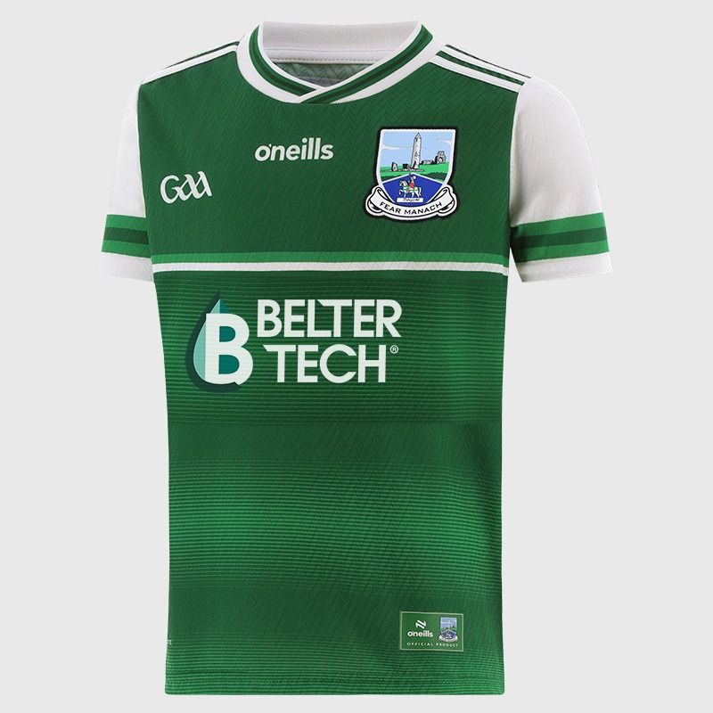 Bottle Fermanagh Kids' Hurling Home Jersey 2026 from O’Neills.