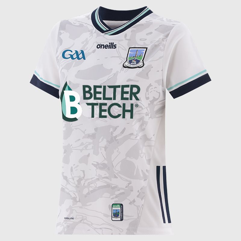 O’Neills White Fermanagh GAA Hurling Women's Alternative Goalkeeper Jersey 2025 by O’Neills.