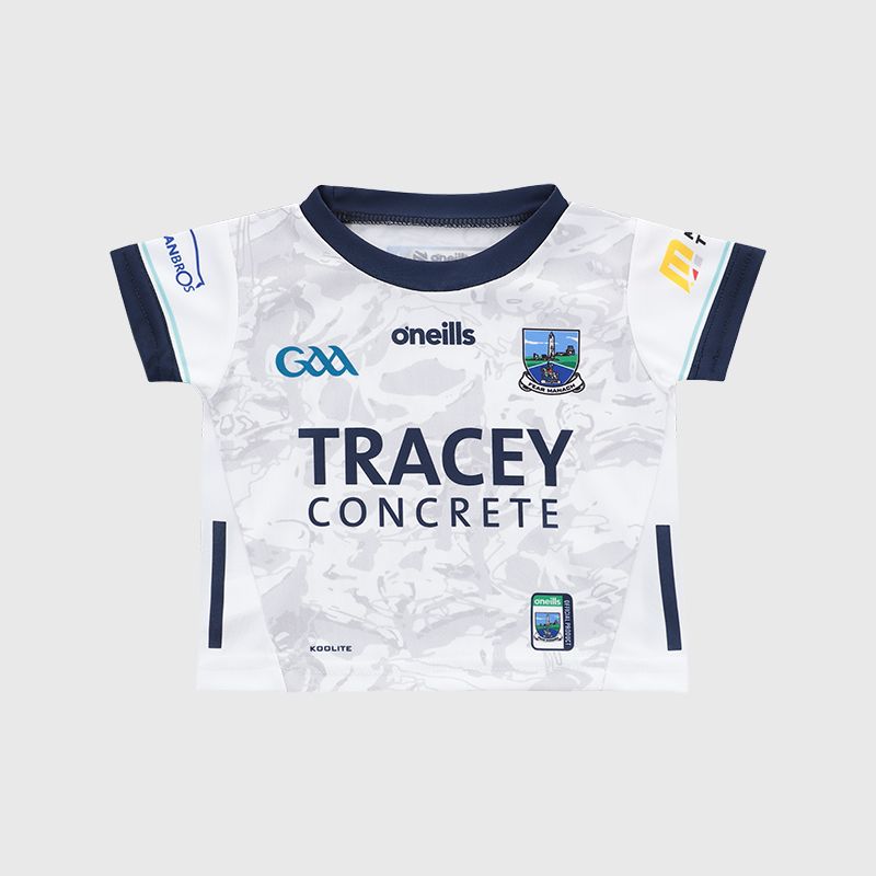 White Fermanagh GAA Baby Alternative Goalkeeper Jersey from O'Neills.