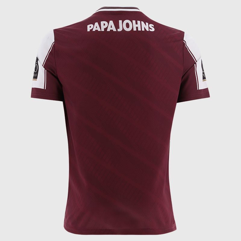 O’Neills Maroon Galway GAA Men's Home Jersey 2025 by O’Neills.