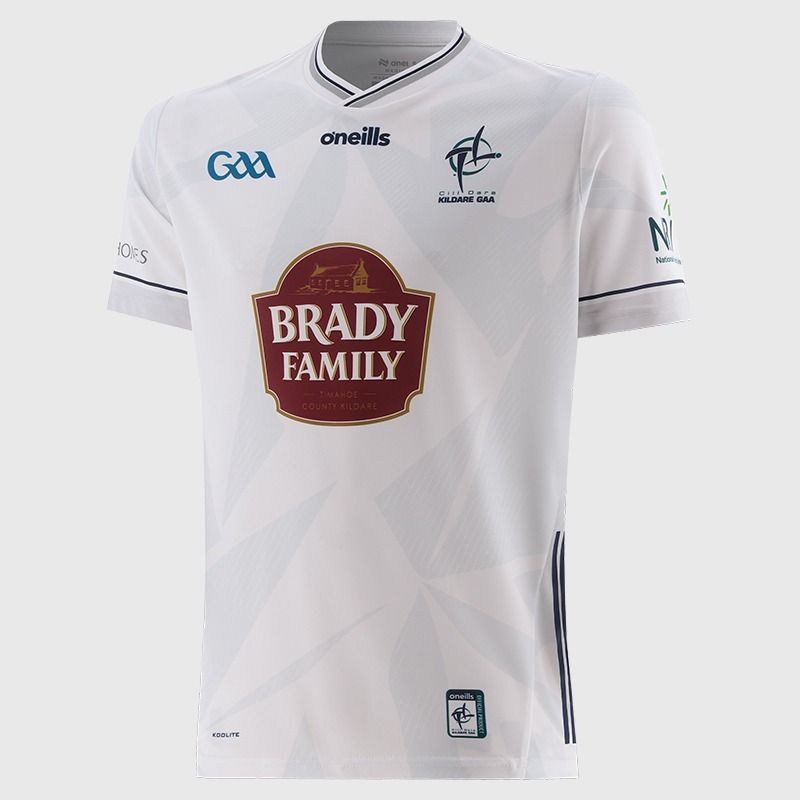 O’Neills White Kildare GAA Home Jersey 2025 by O’Neills.