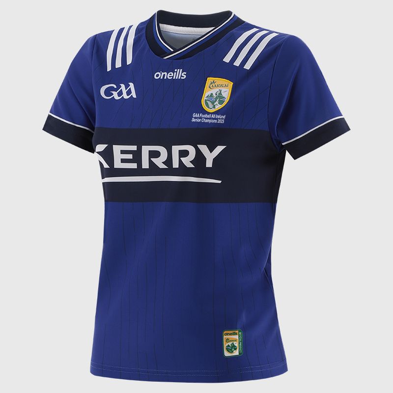 Royal Kerry GAA Women’s Fit All Ireland Football Champions Jersey 2025 from O’Neills.