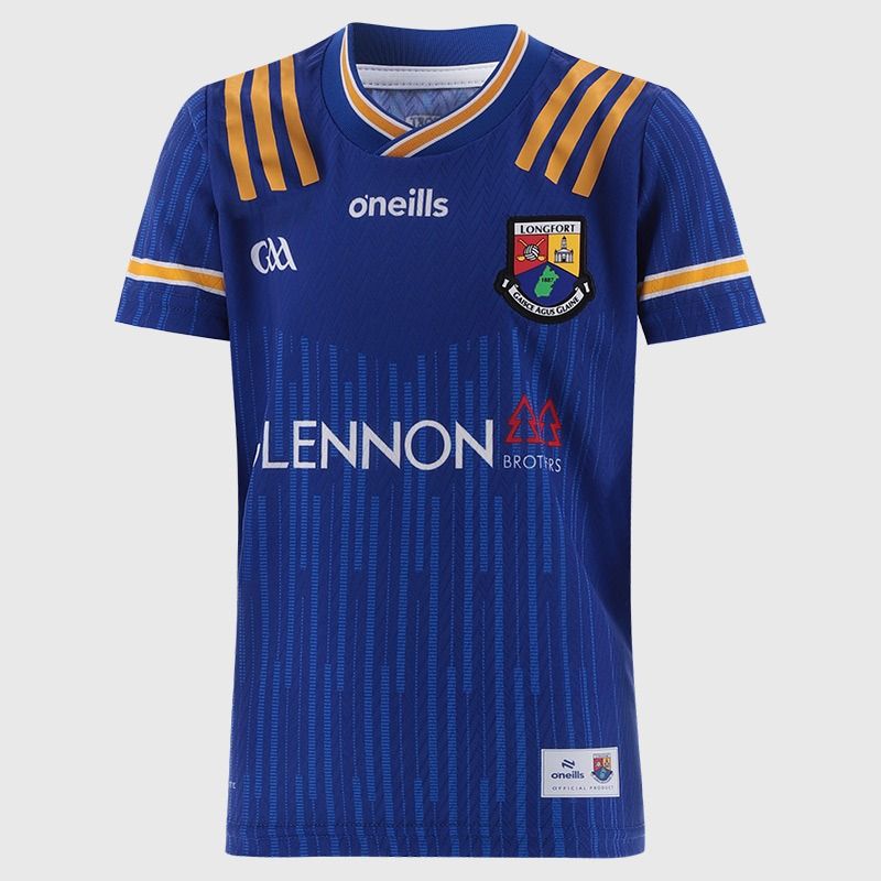 Royal Longford GAA Kids' Home Jersey 2026 from O’Neills.