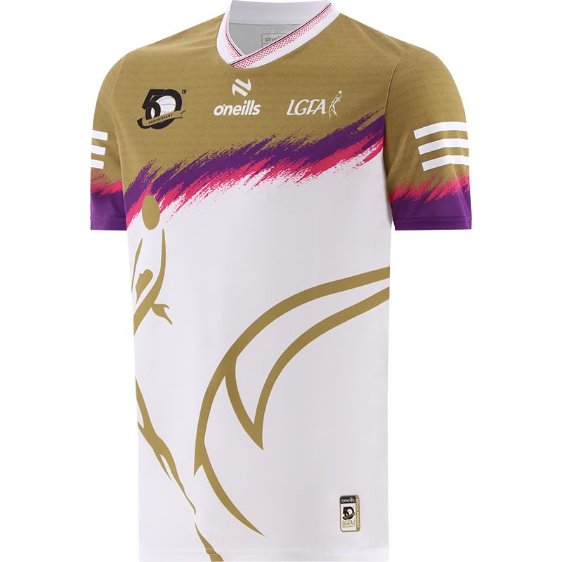 Gold LGFA 50th Anniversary Jersey by O’Neills.