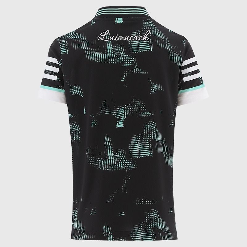 Black Limerick GAA Kids' Alternative Jersey 2026 from O’Neills.