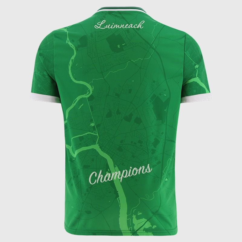 Green Limerick GAA All Ireland Hurling Champions Jersey 2026 from O’Neills.