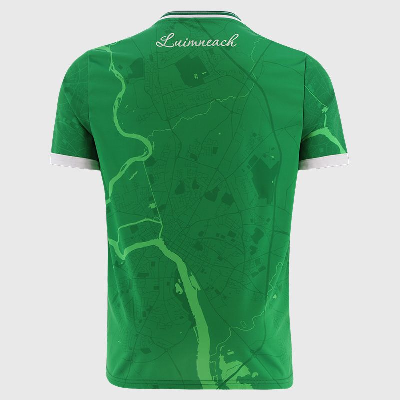 O’Neills Green Limerick GAA Men's Home Jersey 2025 by O’Neills.