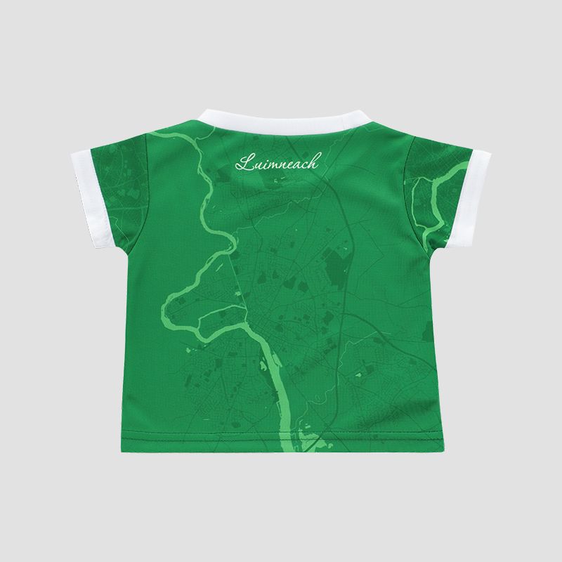 O’Neills Green Limerick GAA Baby Home Jersey 2025 by O’Neills.