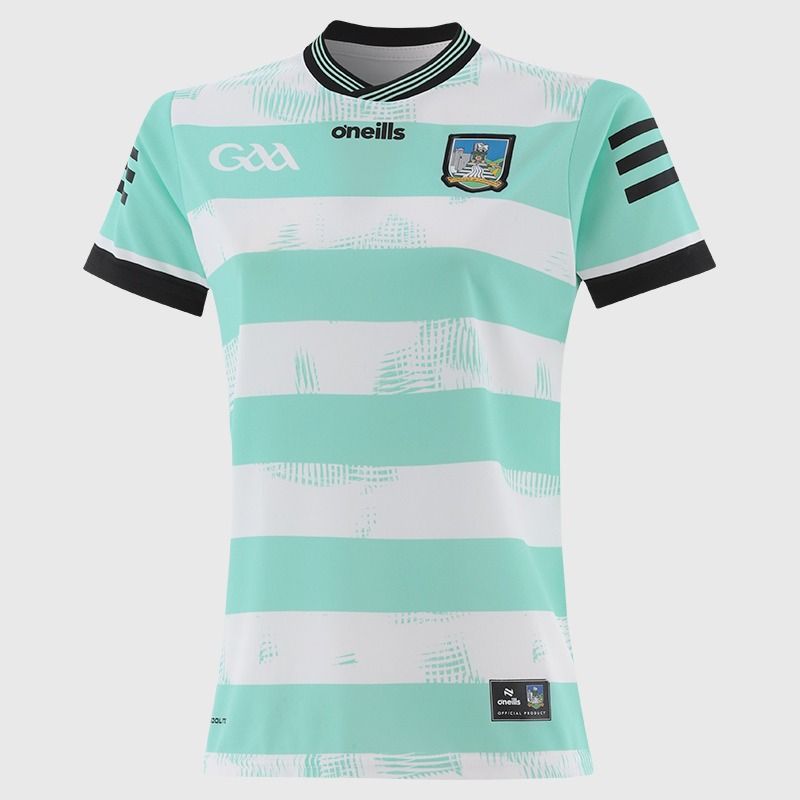 White Limerick GAA Women's Alternative Goalkeeper Jersey 2026 from O’Neills.