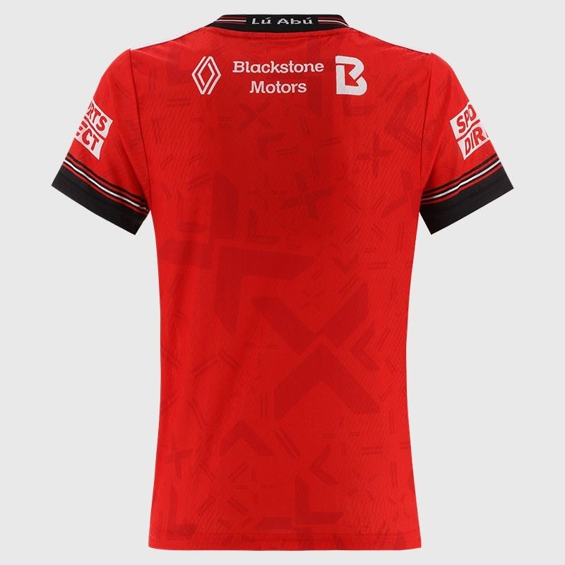 Red Louth GAA Women's Home Jersey 2026 from O’Neills.