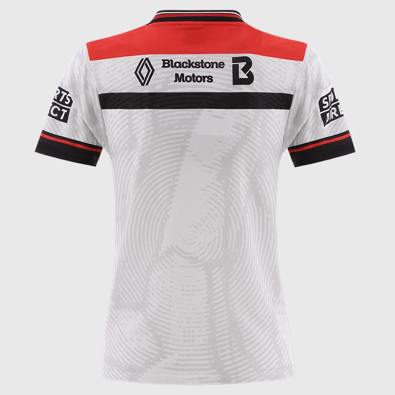 O’Neills White Louth GAA Women's Alternative Jersey 2025 by O’Neills.
