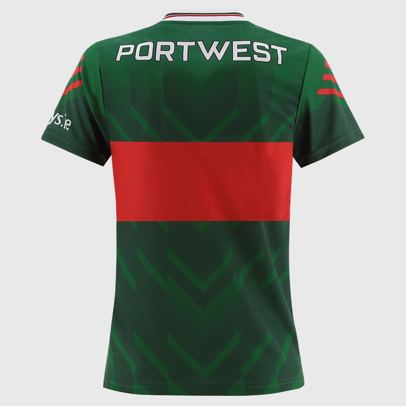 Bottle O'Neills Mayo LGFA Women's Home Jersey 2025 Personalised from O'Neills.
