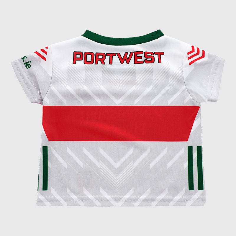 O’Neills White Mayo GAA Baby Goalkeeper Jersey 2025 by O’Neills.