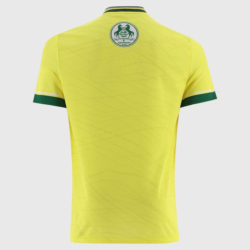 O’Neills Yellow Meath GAA Goalkeeper Jersey 2025 with ribbed crewneck by O’Neills.