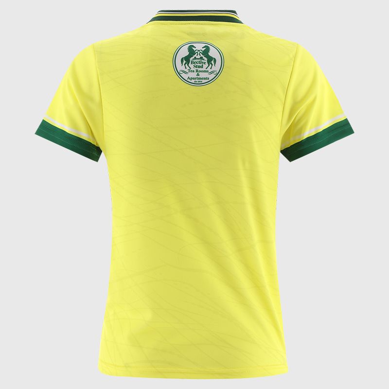 O’Neills Yellow Meath GAA Women's Goalkeeper Jersey 2025 with ribbed crewneck by O’Neills.