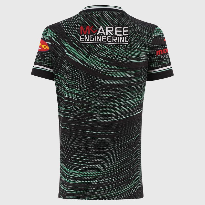 Black / Green Monaghan GAA Kids' Goalkeeper Jersey 2026 from O'Neills